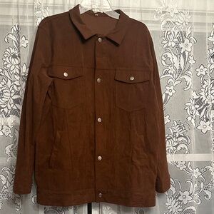 Corduroy jacket.